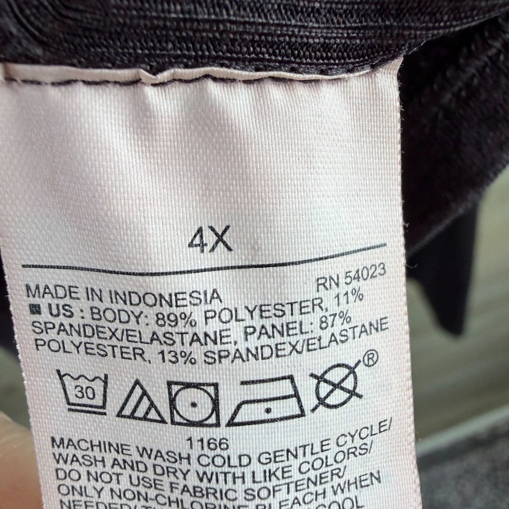 Old Navy Womens Shirt Cozecore Go Dry Crop Active Athelisure Long Sleeve 4X‎ - Picture 8 of 9